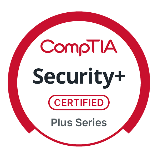 CompTIA Security+ ce certification badge