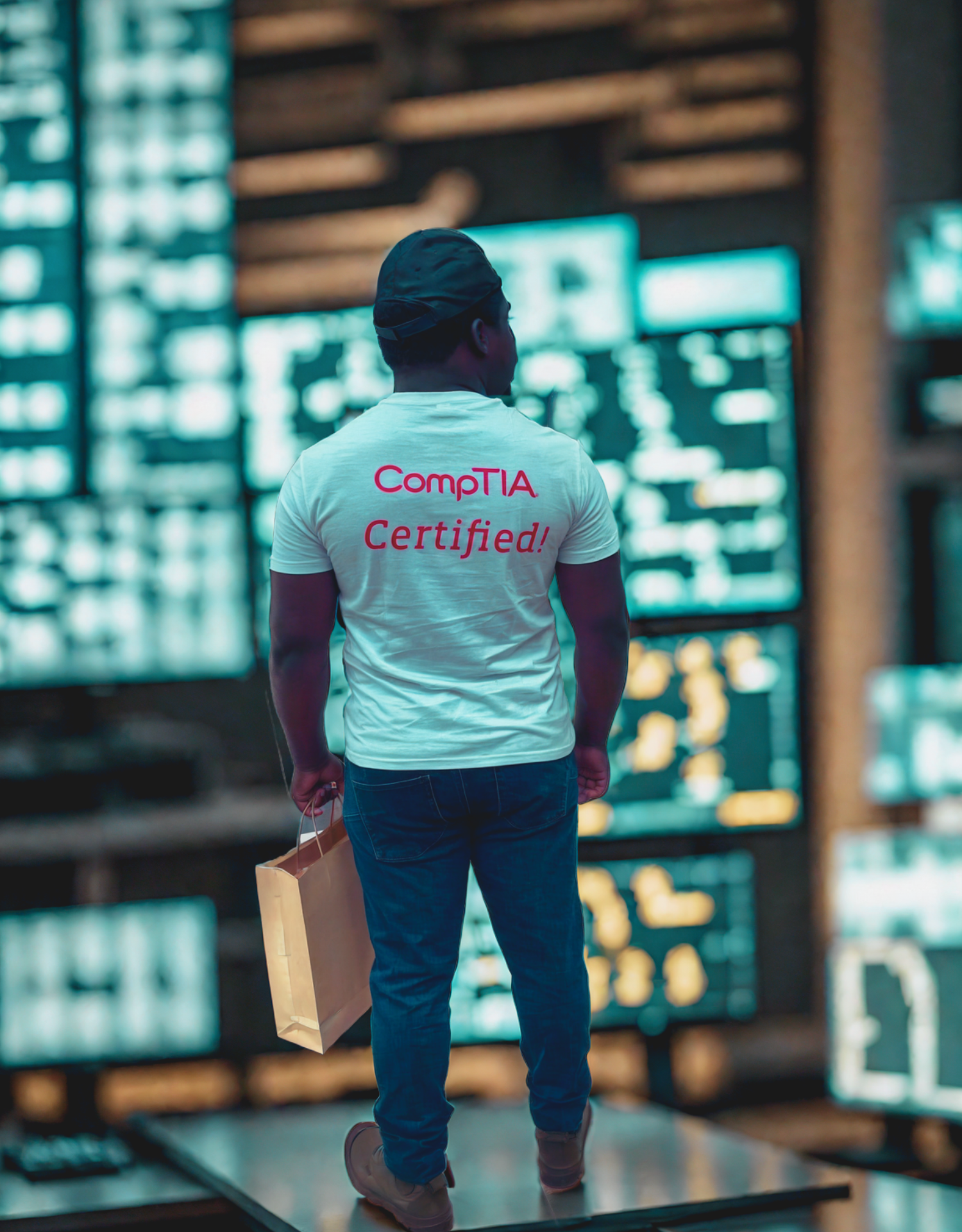 CompTIA certified professional in a cybersecurity operations environment